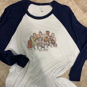 New 2XL The Office baseball tee